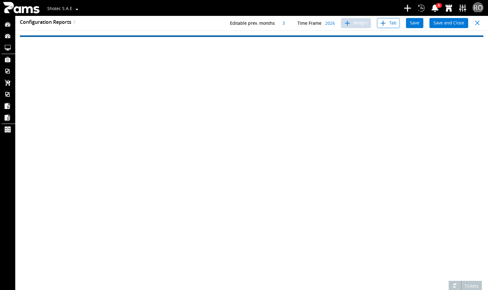 Review number of editable Prev. months before entering its value.