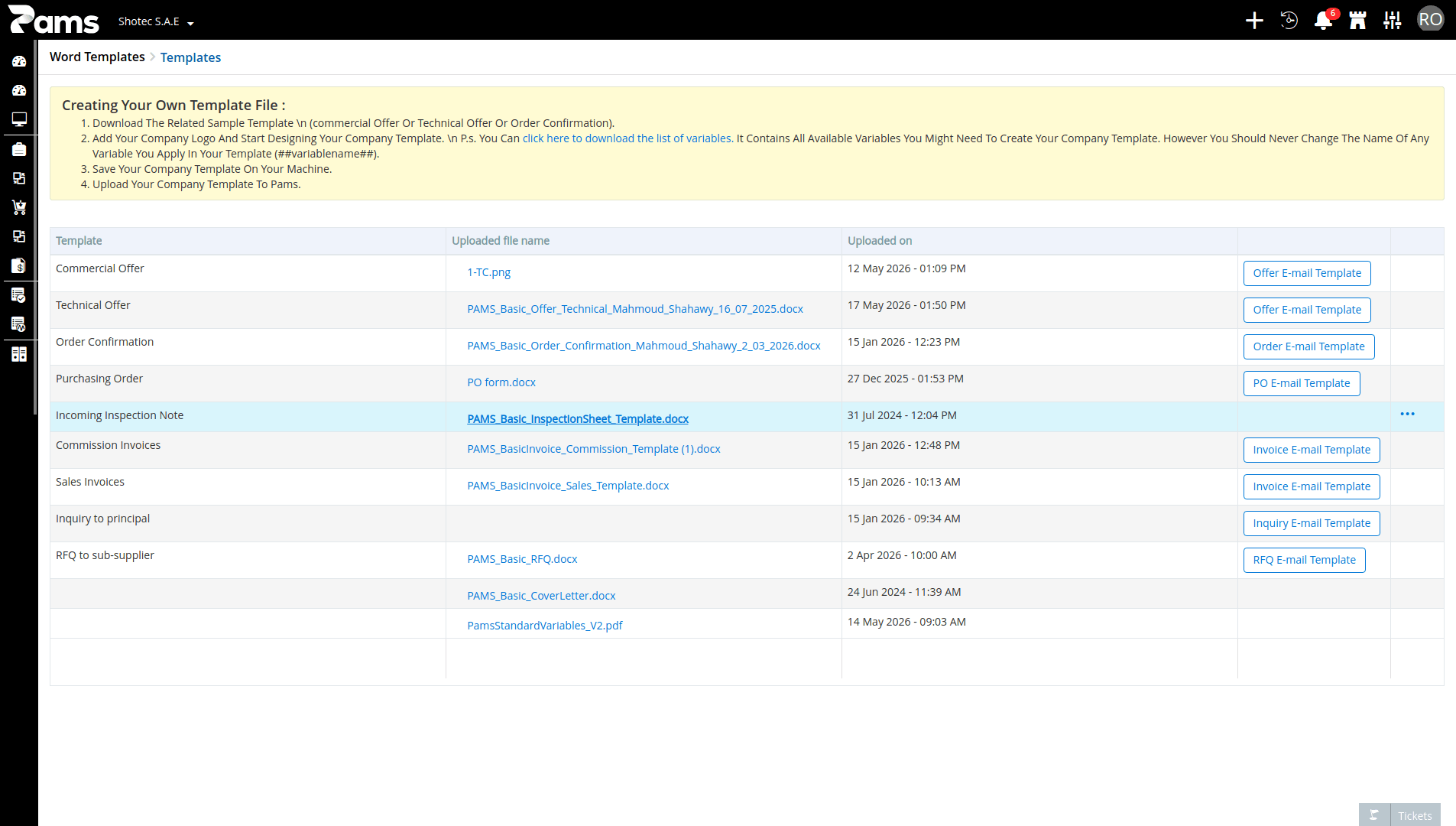Customize Mandatory Fields
