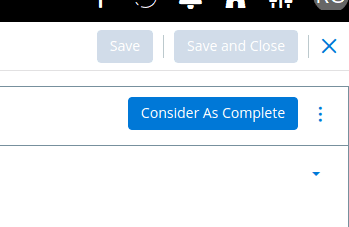 Consider As Complete