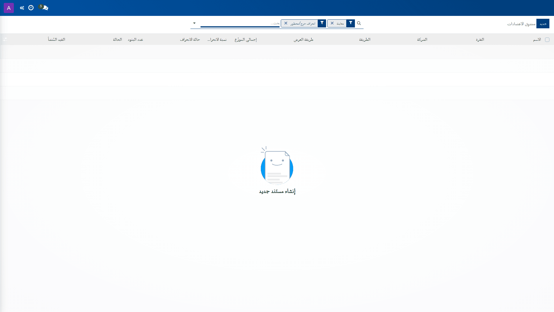 صندوق الاعتمادات