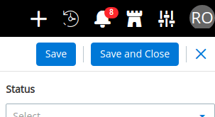 Save and Close