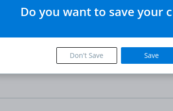 Don't Save