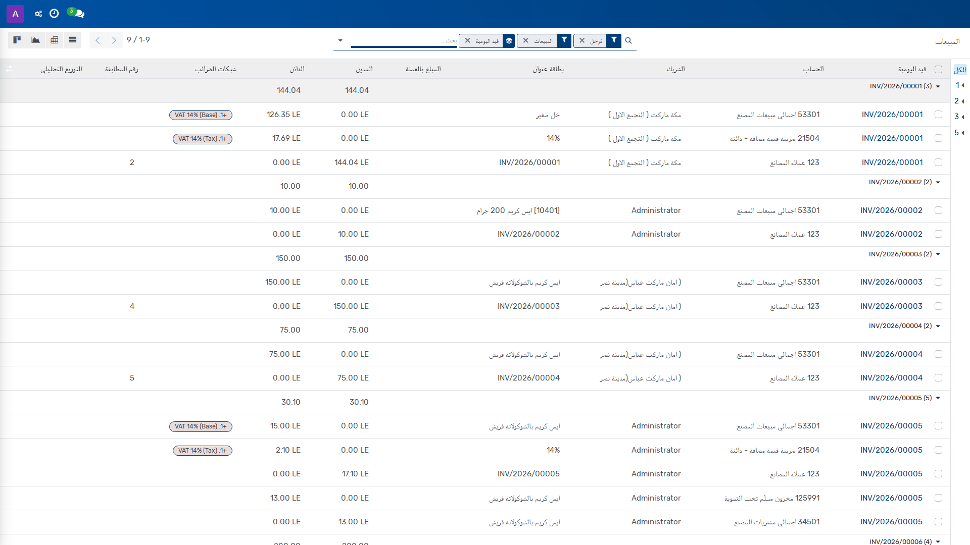 مبيعات