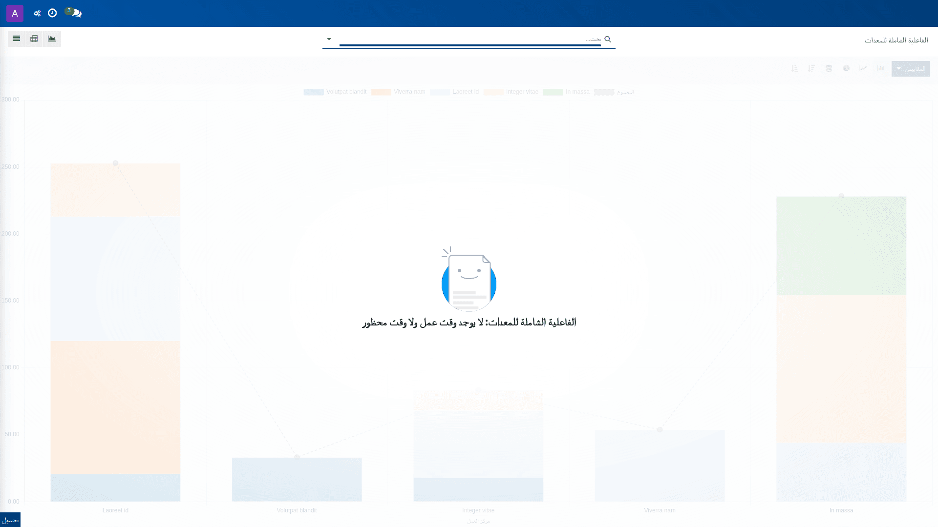 الفاعلية الشاملة للمعدات 