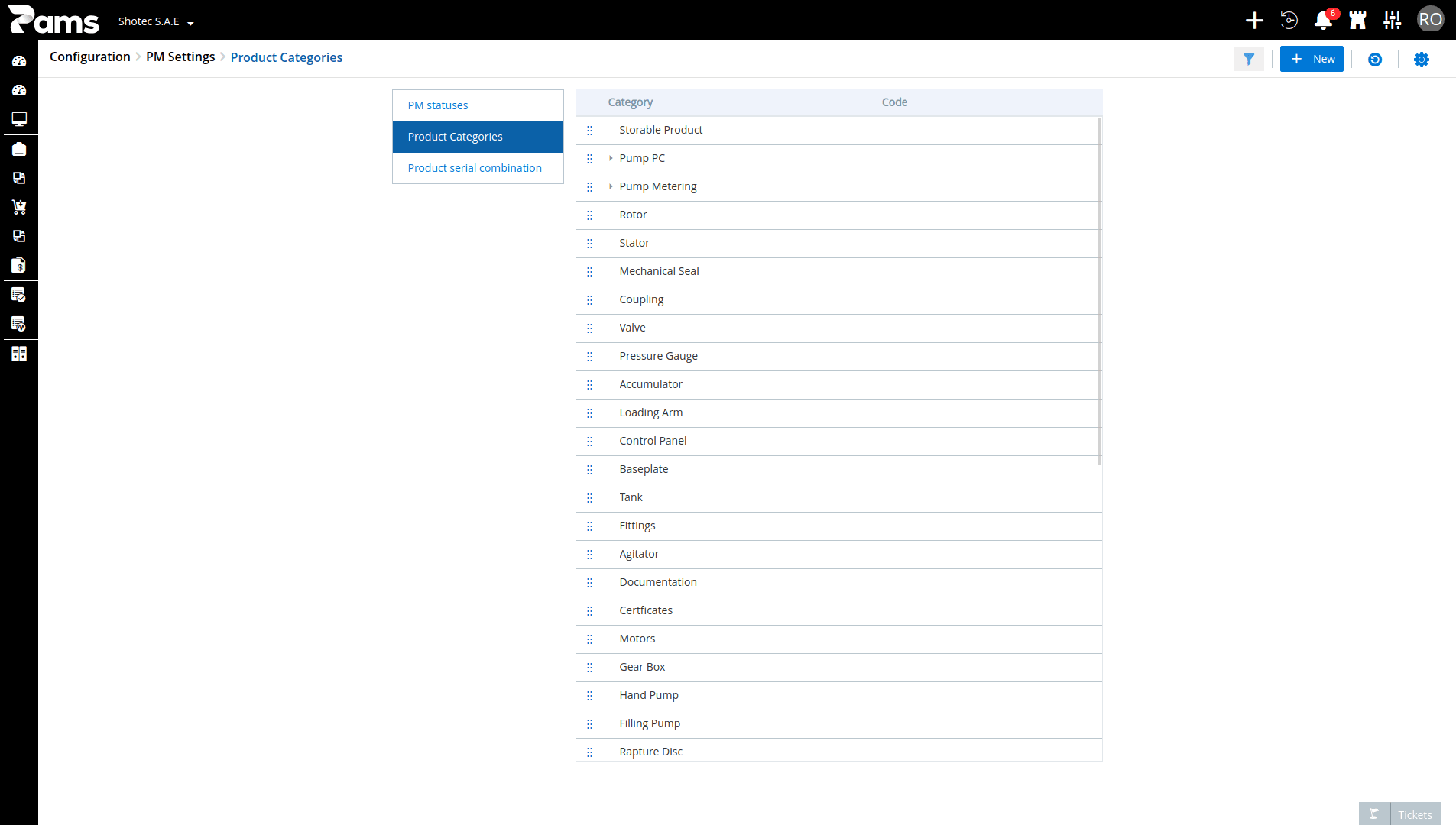 Product Categories