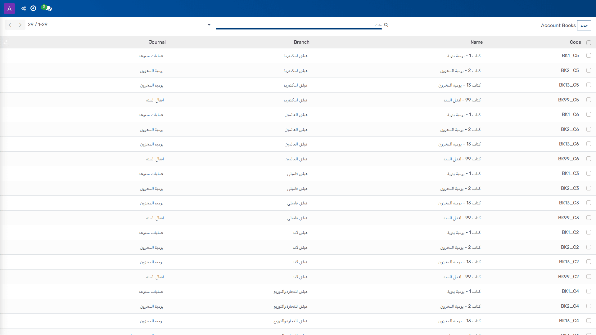 الدفاتر