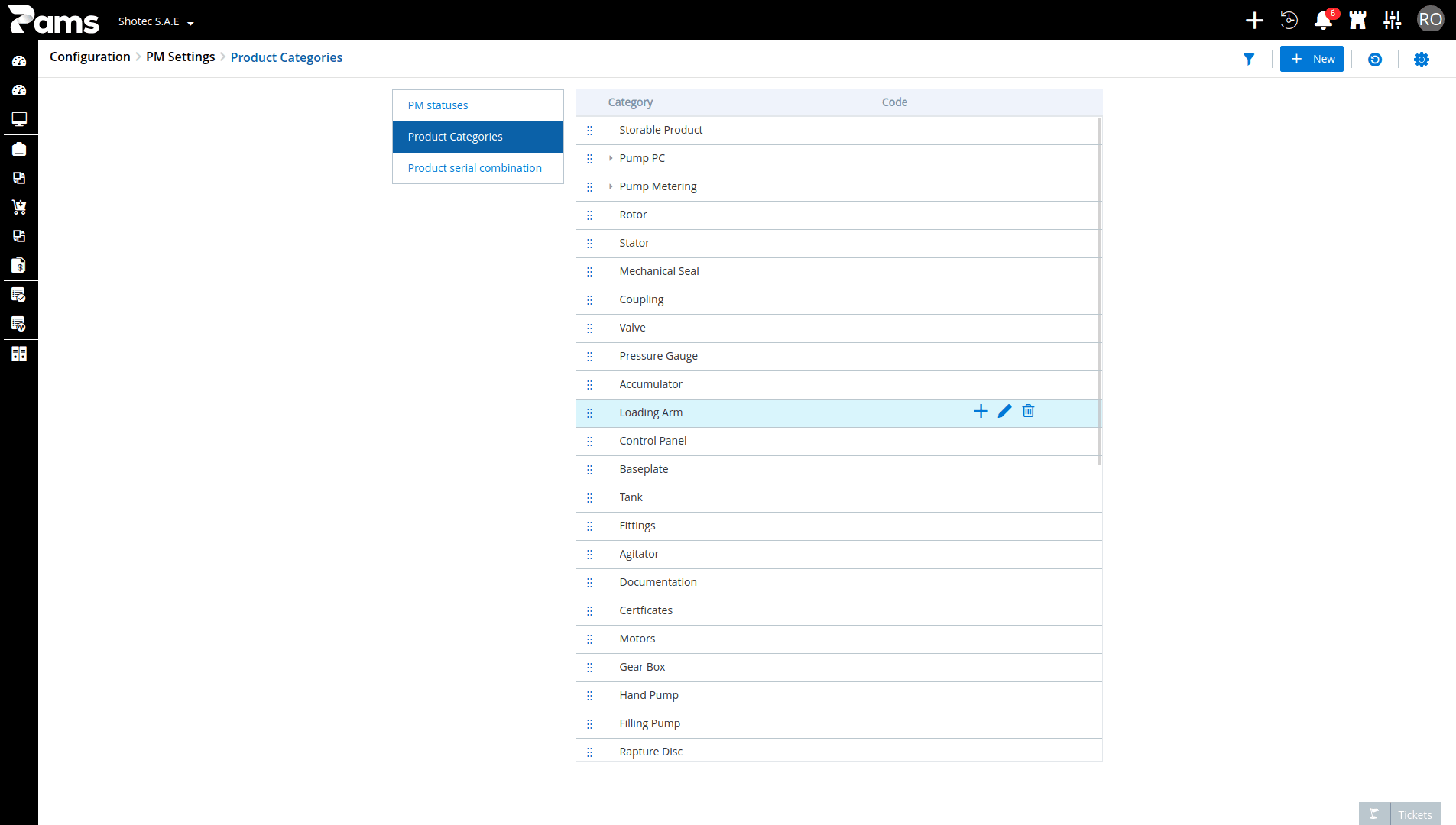 Product Categories