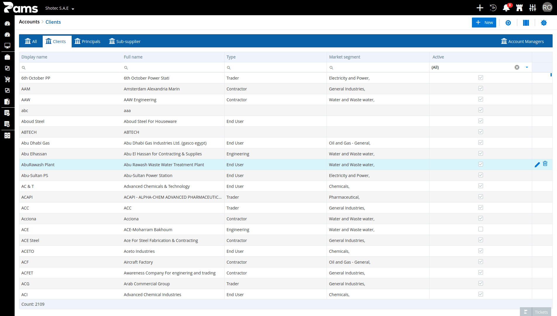 Configure Accounts