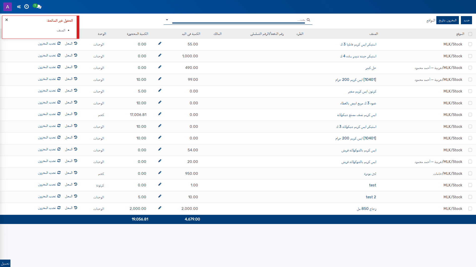 المواقع 