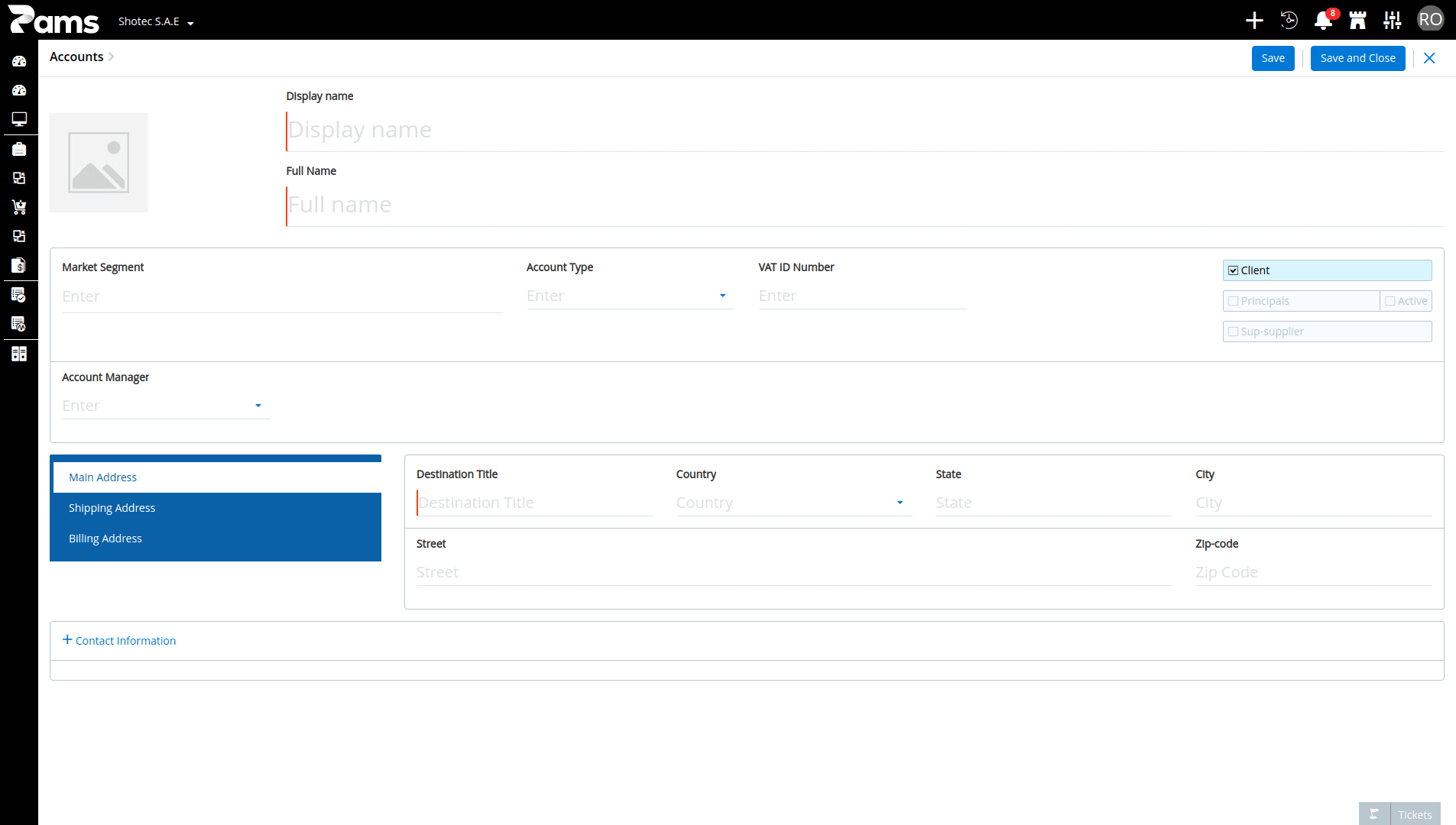 Getting Started with Add New User