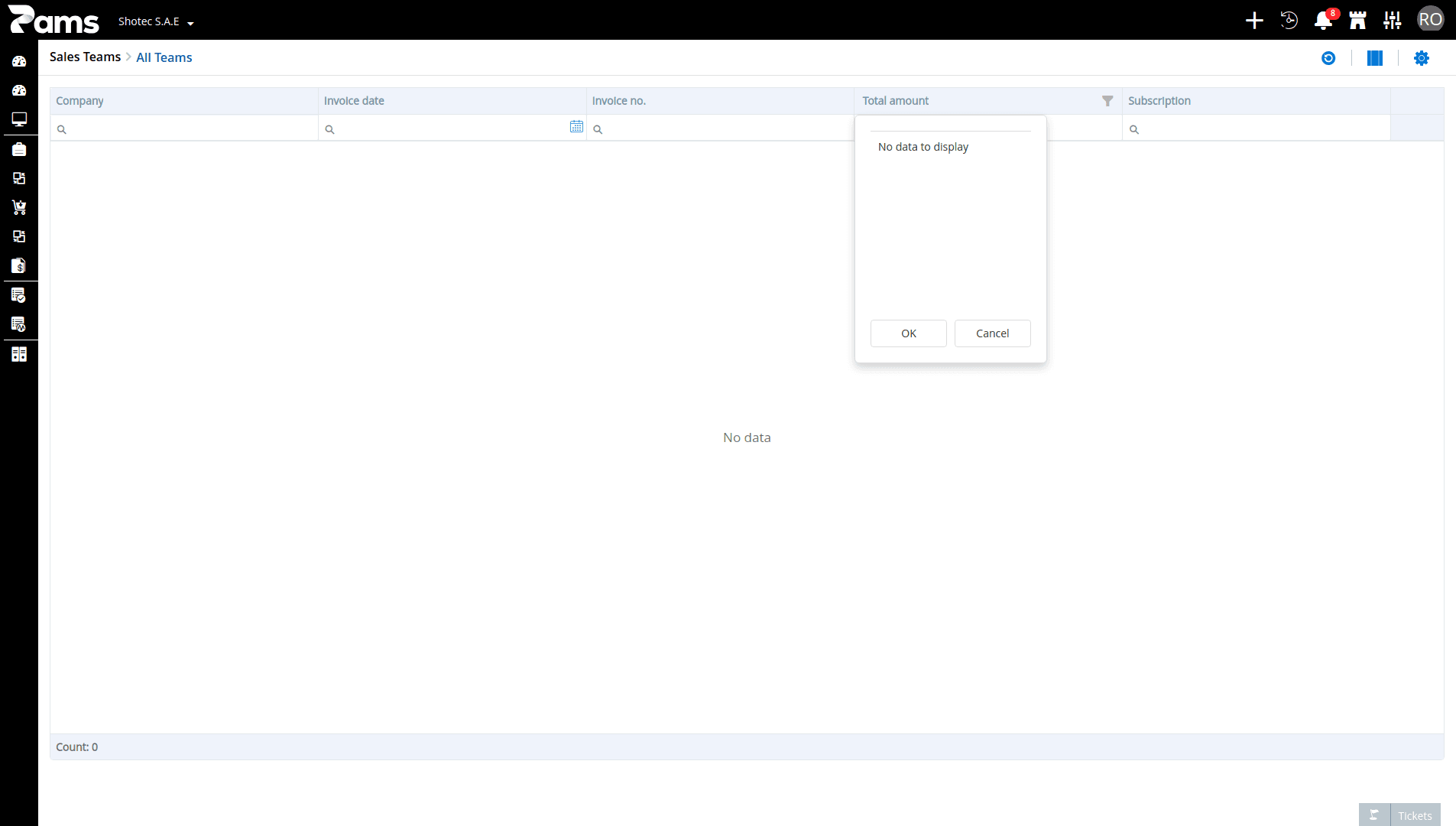 Subscription Invoices