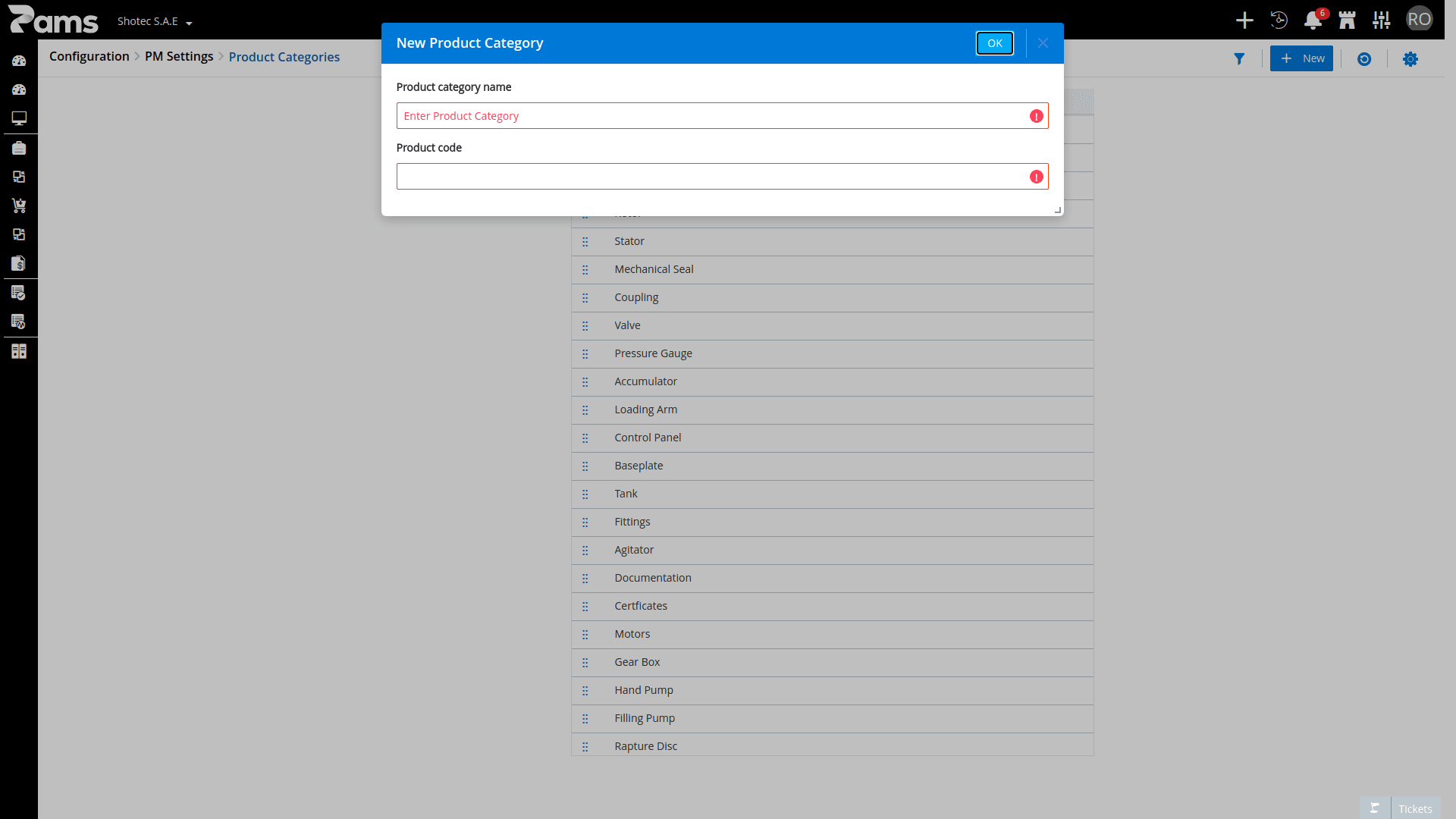Product Categories