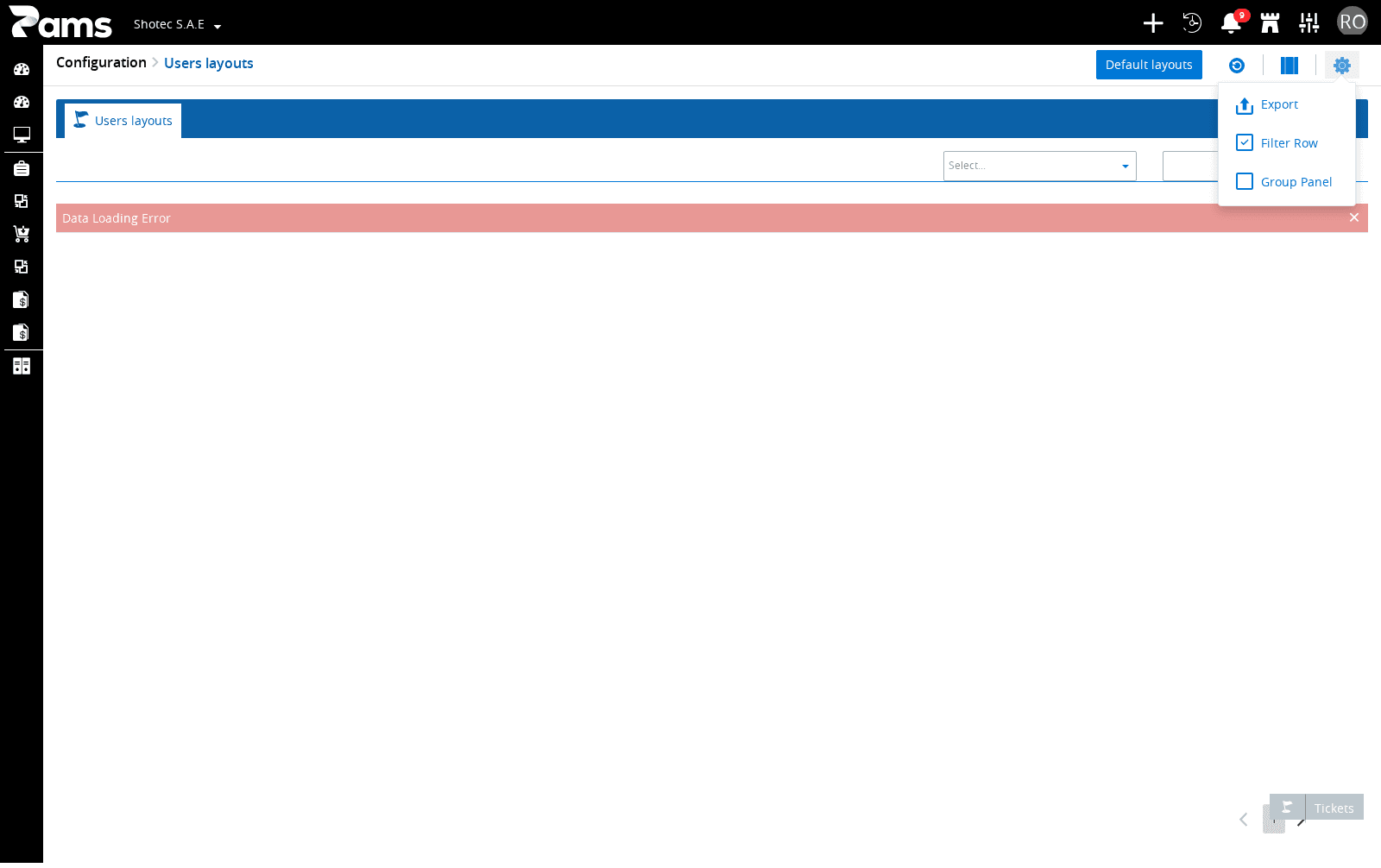 Choose a display setting or open Export from Settings.