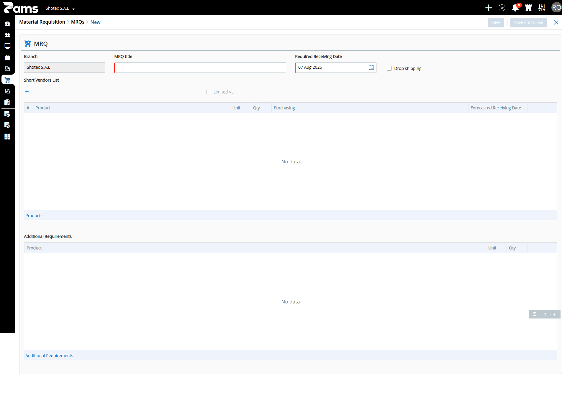 Getting Started with Procurement