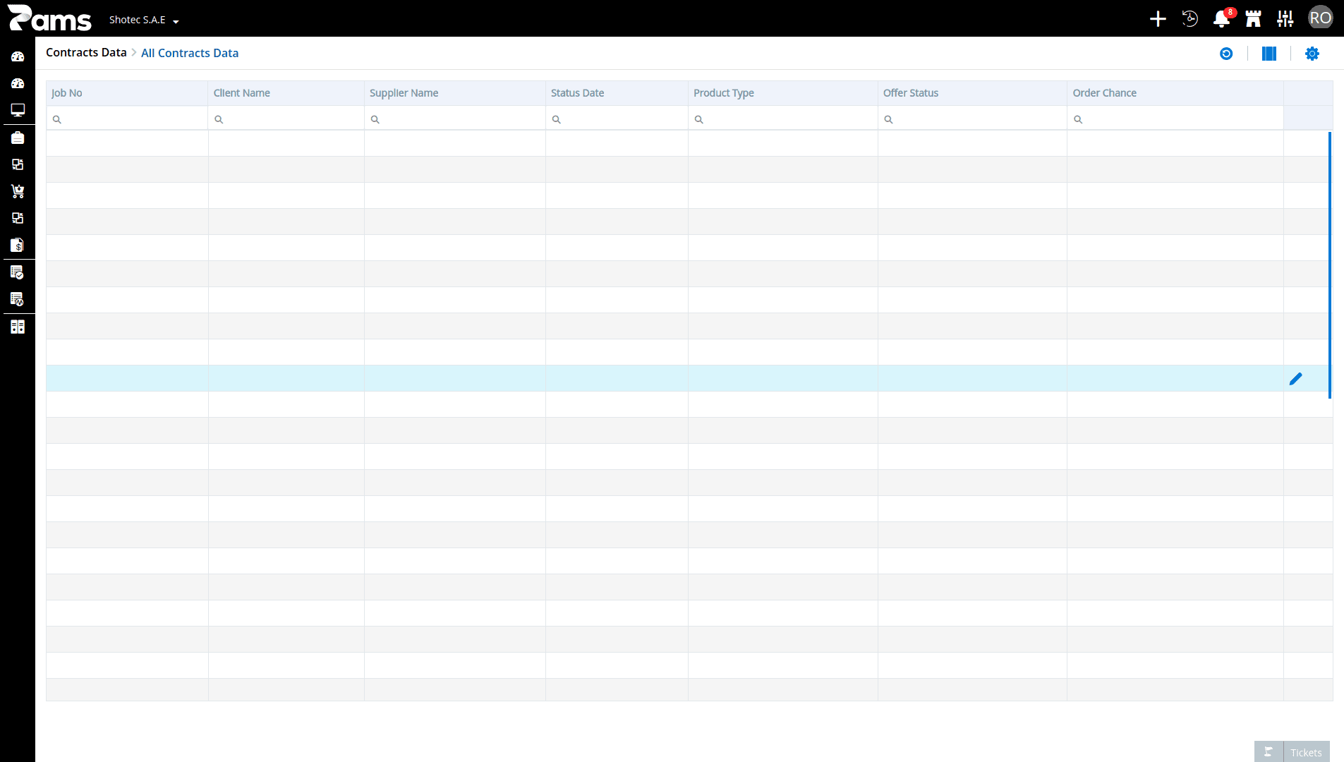 Contracts Data