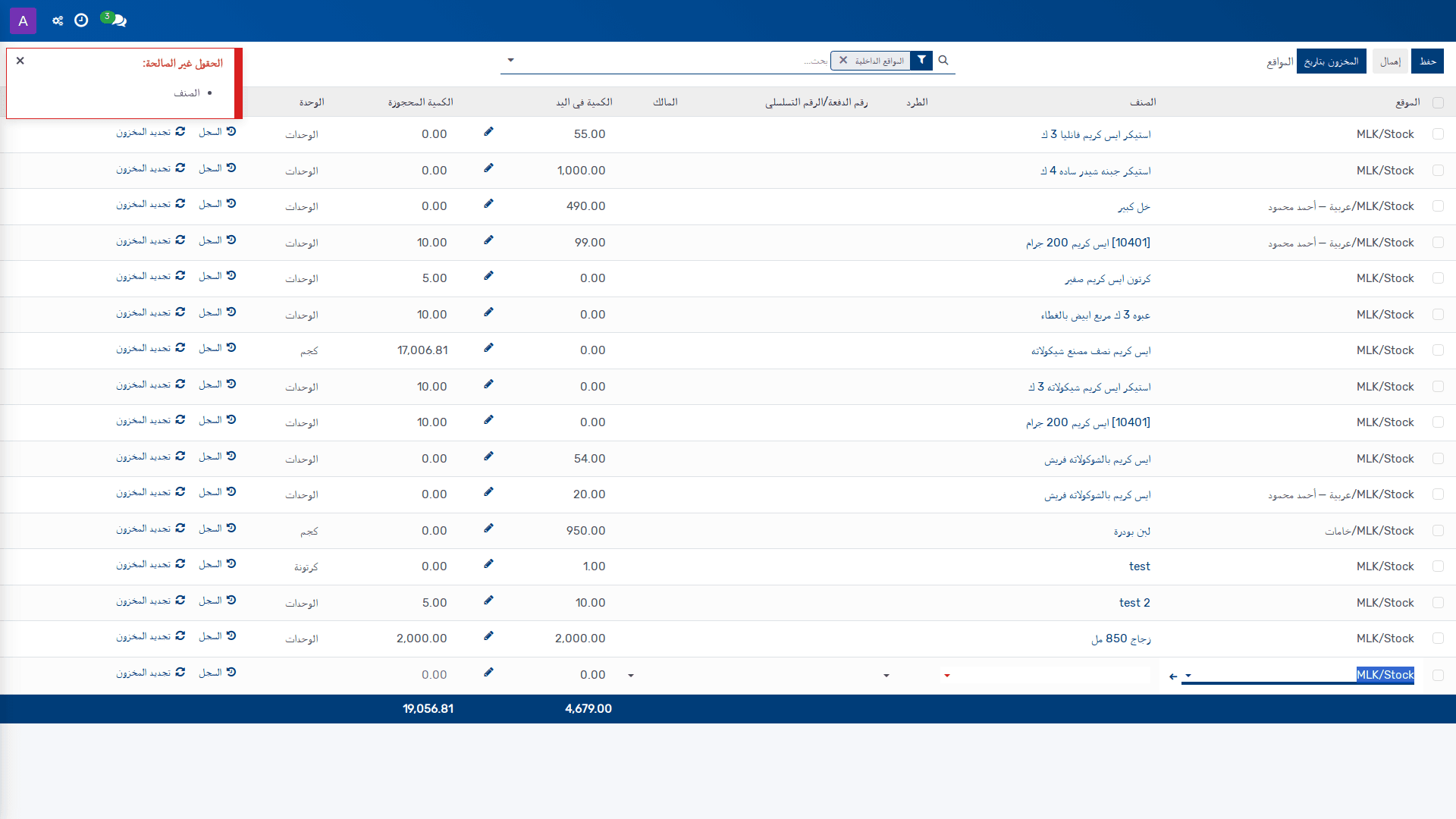 المواقع 