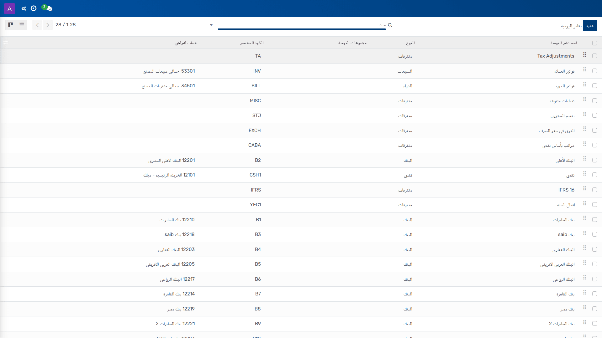 دفاتر اليومية